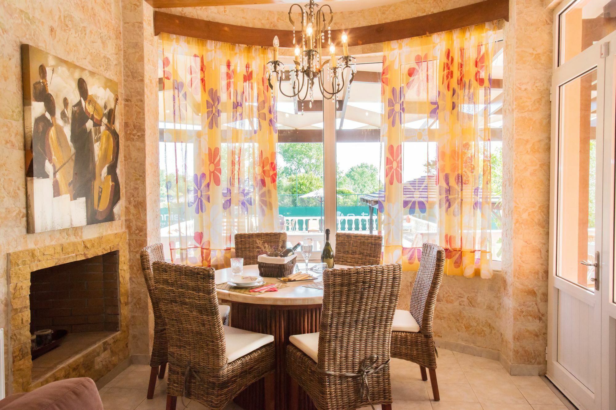 Villa Villa Maxim With Private Pool & Tennis Court Halikounas